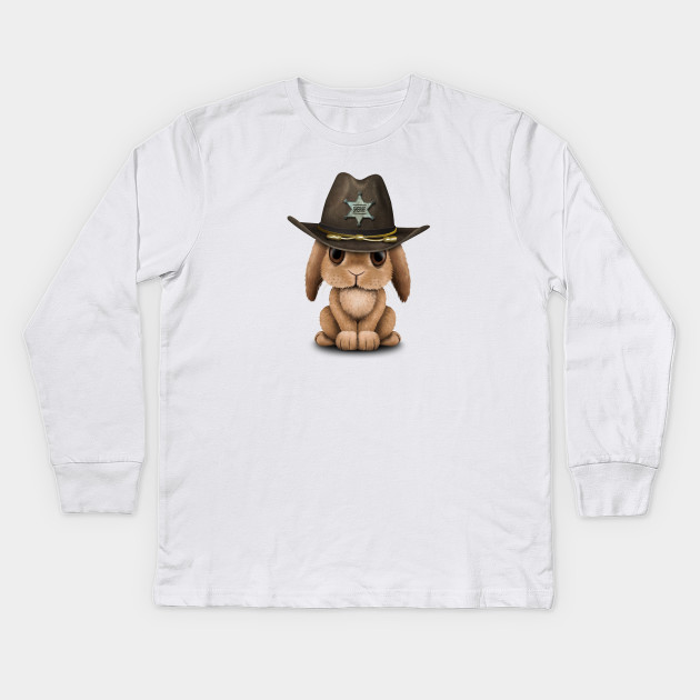 Cute Baby Bunny Rabbit Sheriff